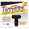 Trend Enterprises Black 4 Casual Uppercase Ready Letters, PK6 T465 - alternate 5